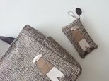 annco tweed tote & porch [brown]