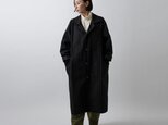 【再入荷】木間服装製作 / coat 帆布 ブラック / unisex 1sizeの画像