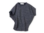 dolman top (navy)の画像