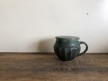 蓋付きマグカップ(小) 緑の画像