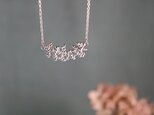Silver necklace「Whistling」の画像