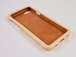 Leather handmade case  /  iPhone SE：【カラー】ナチュラルの画像