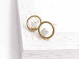 Opal circle pierce/earringの画像