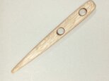 ノールビンドニング針　極太　木の針　カシの木の画像