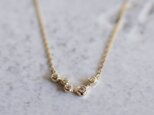 Stardust 5 stones necklace [P055K10YG]の画像
