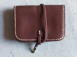 ACCORDION　WALLET SMALL  BROWNの画像