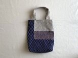 刺し子織りのBagの画像