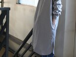 [new]pullover long shirt/プルオーバーシャツ＊french linen100%の画像