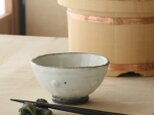 陶器 【粉引サビご飯茶碗】 g25の画像