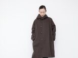 Hoodie coat 2021 / brownの画像