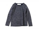 cut off l/s pullover (black)の画像