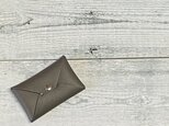 ✉L.A.Nが作ったCCB leather case ✉【牛革　グレー系】の画像