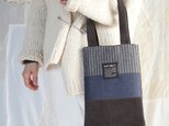 ●1点もの●patchwork wool mix bag(s)