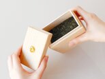 KEI　ティーキャニスター（L）茶箱 茶筒 ：京都 桐 天然木 防虫 防湿 気密 耐火 伝統工芸 京指物 日本製
