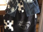 古布花紋の刺し子ジャケットの画像