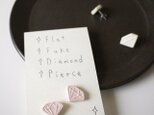 Flat Fake Diamond Pierce（ローズ）の画像