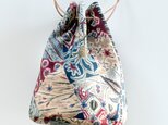 ヴィンテージ帯　バスケットバッグ Kimono seriesの画像