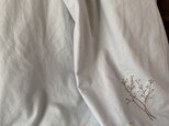 コットンフランネル　ロングスカート　春のシャム猫たちの画像