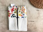 北欧とリネンのティッシュケース(552)の画像