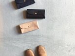 ONE LEATHER WALLET BLACKの画像