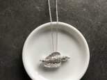 旅の鳥ネックレス・タンザナイト／silver