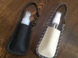 携帯用スプレーホルダー　【抗菌　抗ウイルス　倉敷帆布　岡山デニム　消毒用アルコール　 】