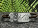 Hawaiian Hair Tie Silver " 髪を結んでアロハな気分になる銀色のヘアゴム”の画像