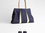 KOSHO ougi denim トートバッグ WHの画像