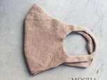 和紙糸無縫製マスク　MOCHAの画像