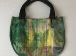 ハンドバッグ（染め・弧型）