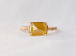 Yellow Gardenia Diamond Ringの画像