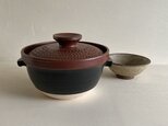 赤蓋ご飯用土鍋 1合炊【直火対応】の画像