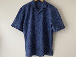 浴衣で作ったメンズアロハ　松葉の画像
