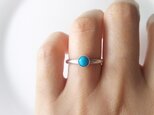 ひとつぶの青空のリング ターコイズ