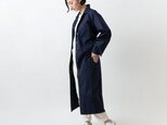 【new】木間服装製作 / longshirt navy / unisex 1size / ロングシャツの画像