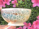 Kakiotoshi mini bowl － 子供茶碗　アラベスクの画像