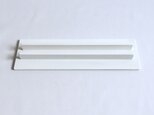切り絵フレーム用スタンド　L　ホワイトの画像