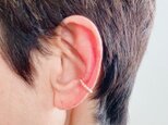 ◇ twist ◇ 金色のイヤーカフ　14kgf  ear cuffの画像