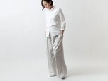 【送料無料】enrica pants081 lightgrey / natural dye / size 38の画像