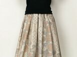 大島紬リメイク＊タックスカート