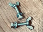 蝶ネジ30mm（ボルト/蝶ナット/ワッシャー）2本セット　【オプション品】の画像