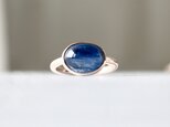 K10[藍色のimpact カイヤナイト]ringの画像