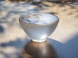 無色透明ガラスのインテリアトレイ -「 灯りのたね 」● 10.5cmの画像