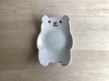 シロクマ小皿の画像