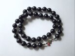 ［ご注文品］ジェットのネックレス ／天然石