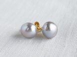 Baroque pearl earrings [OP813]の画像