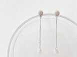 DOT（seed）chain ピアス＆イヤリング／silverの画像