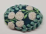 草花の刺繍ブローチ【botanical】の画像