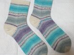 手編み靴下 opal cotton premium kfs192の画像