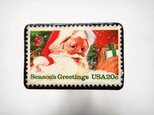 アメリカ1983年「クリスマス切手」ブローチ⑳の画像